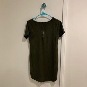 Heart Hips Short Olive Dress